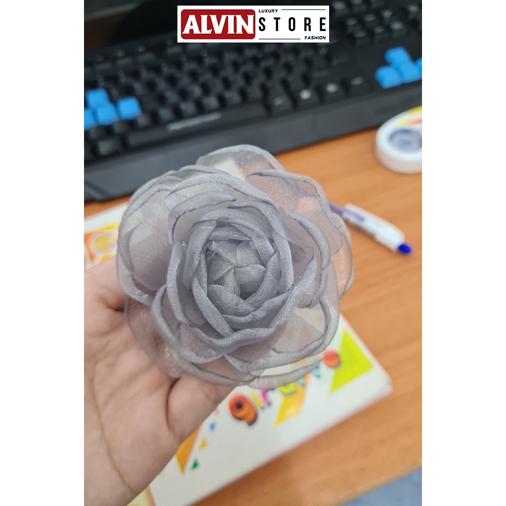 Hoa Cài Áo Hình Bông Tường Vy Tag Hoa Cài Váy Đầm Sang Trọng Alvin Store 90001