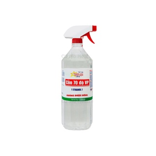 Cồn 70 độ thuận phát có vòi xịt, chai/1 lít
