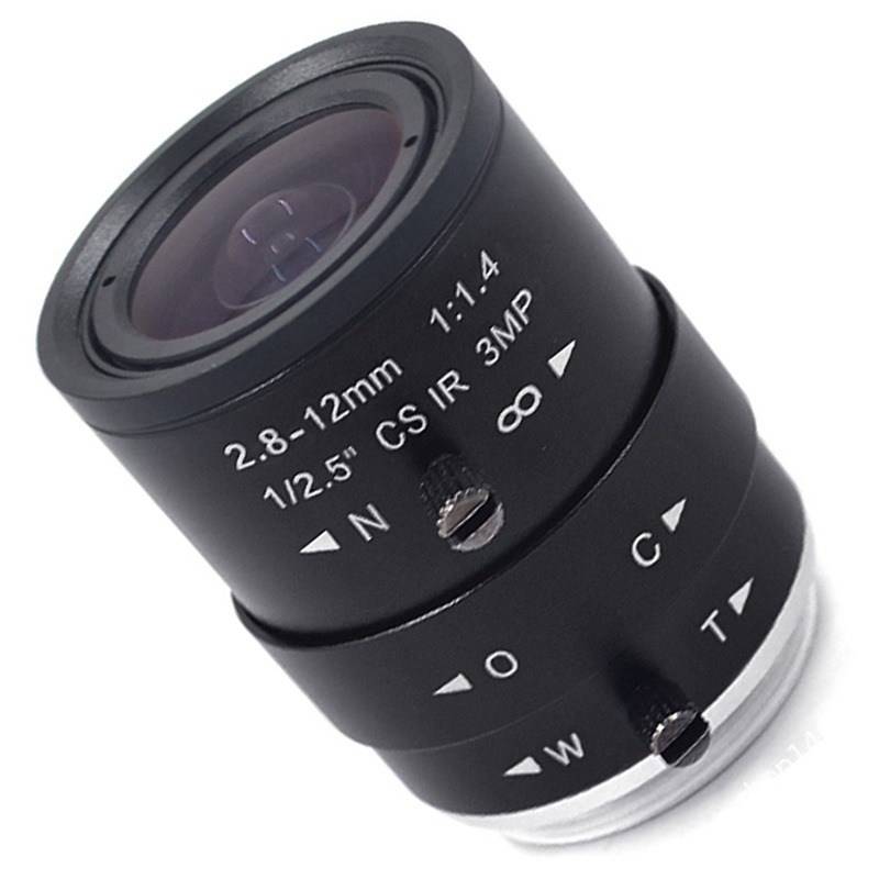 Ống Kính 3MP HD CCTV 2.8-12mm Cho Máy Ảnh An Ninh Công Nghiệp