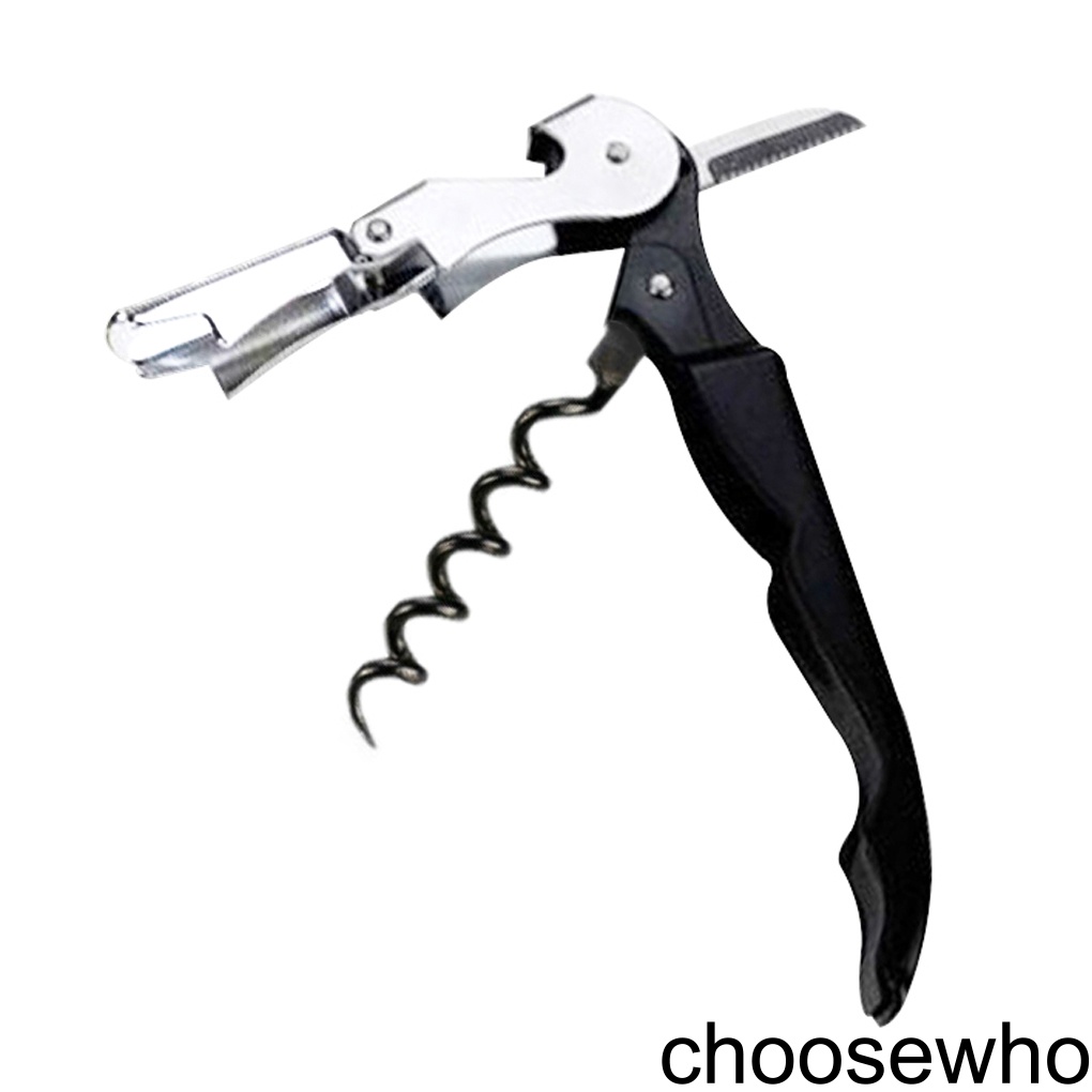 Foldable Multi-Function Wine Bottle Cap Opener Corkscrew