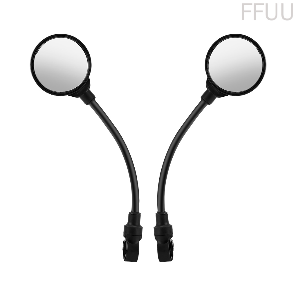 Set 2 gương chiếu hậu xoay 360 độ gắn tay lái xe đạp/ xe máy