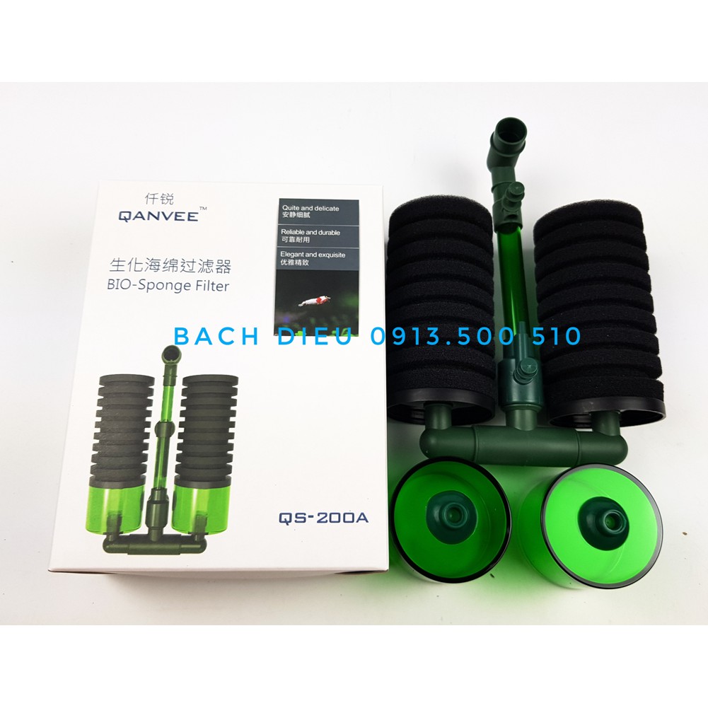 LỌC VI SINH QS-100A VÀ QS-200A CHO HỒ BỂ CÁ CẢNH THỦY SINH TÉP CẢNH