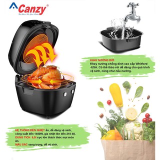 Nồi chiên không dầu Canzy CZ-FR06A