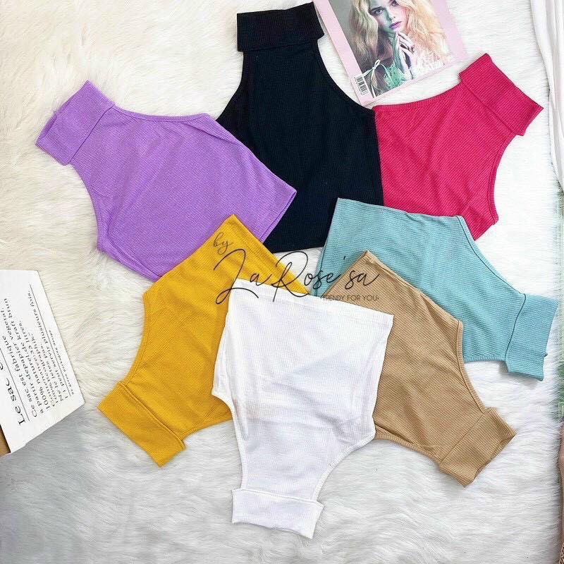 Áo borip trơn cotton đủ màu