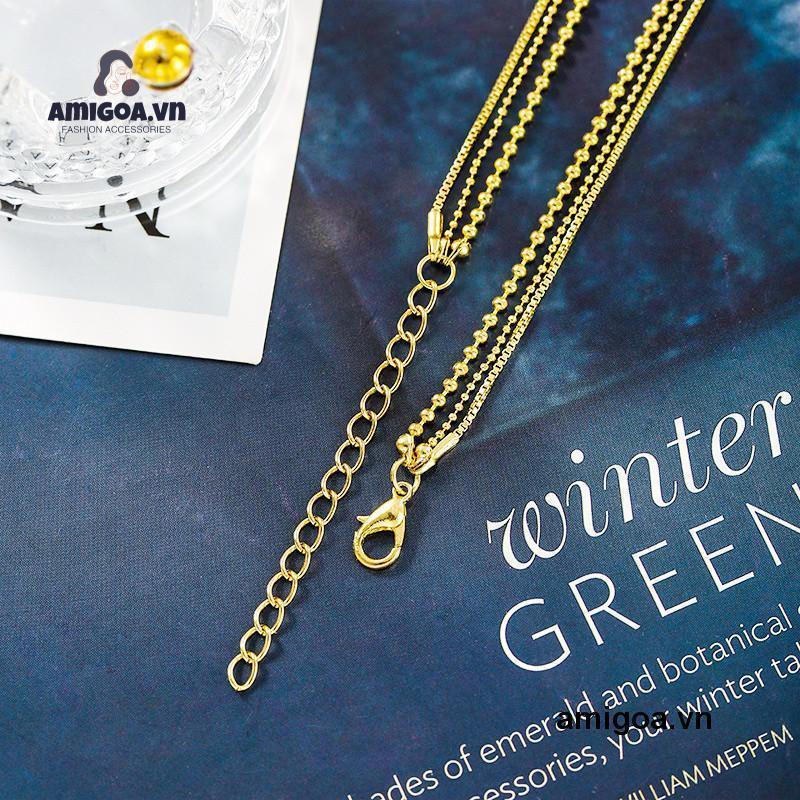 ✨✨Vòng cổ Nhiều Lớp Thiết Kế Đơn Giản Xinh Xắn