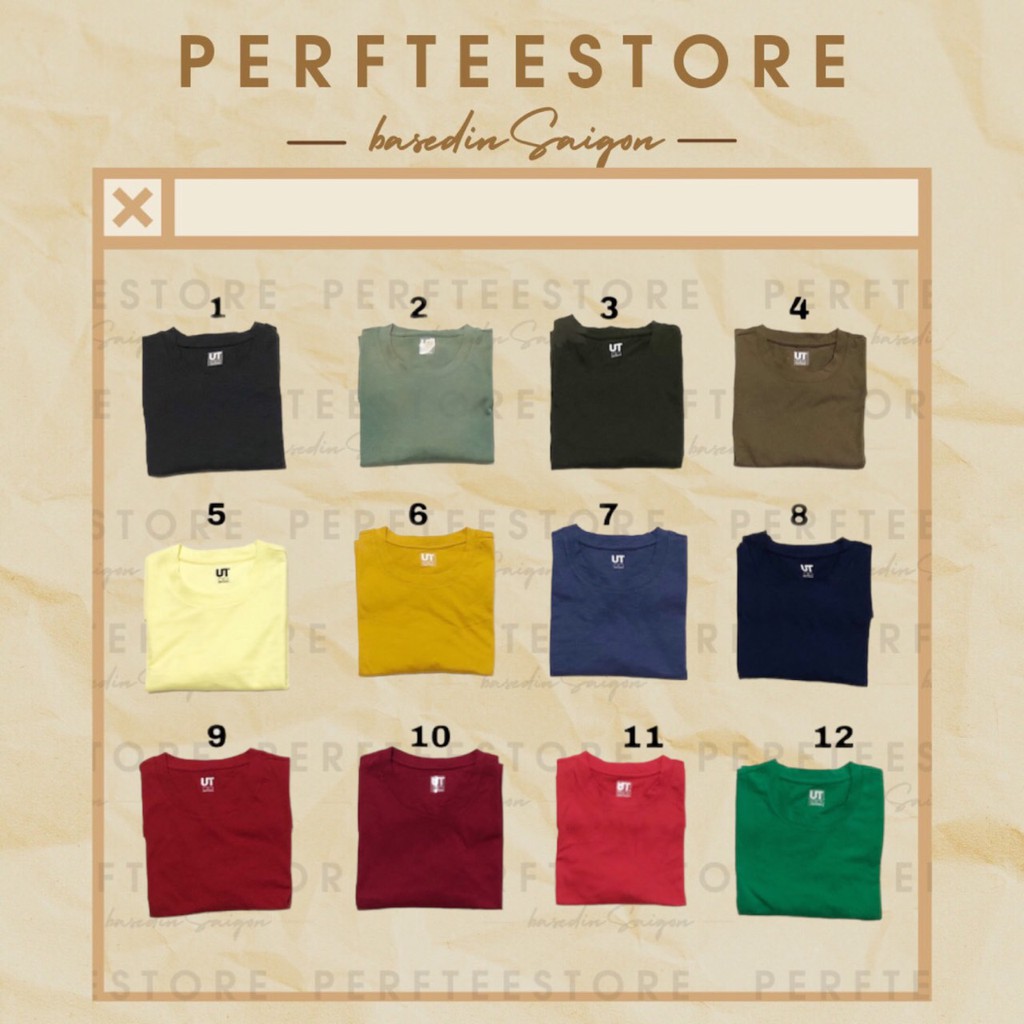 Áo thun trơn Uni Basic form nam nữ cotton 2 chiều mỏng mát hàng xuất dư |𝑷𝑬𝑹𝑭𝑻𝑬𝑬| [ʜı̀ɴʜ•ᴄʟɪᴘ ᴛʜᴀ̣̂ᴛ]