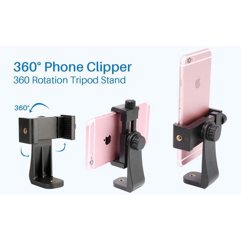 Giá Kẹp Điện Thoại 360 Độ Hỗ Trợ Quay Phim, Chụp Ảnh Cao Cấp Ulanzi Clipper Man