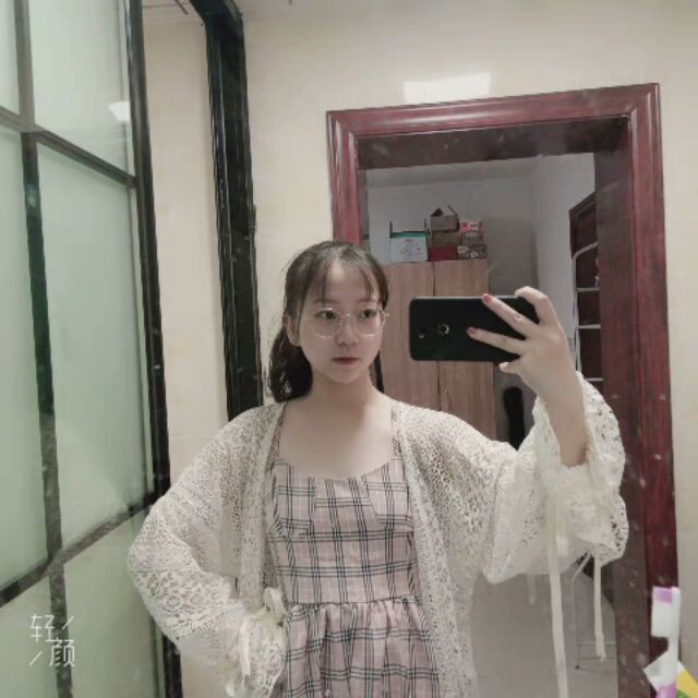 [ oder ] áo khoác ulzzang ren mỏng tay bồng kèm ảnh thật | BigBuy360 - bigbuy360.vn