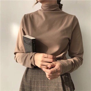 Áo thun giữ nhiệt nữ cổ 3p