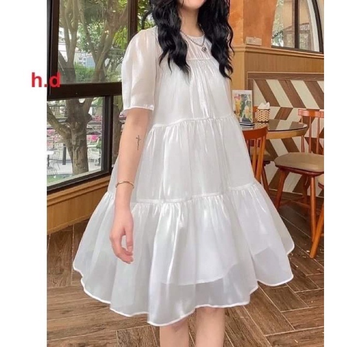 Váy voan baby doll HD6