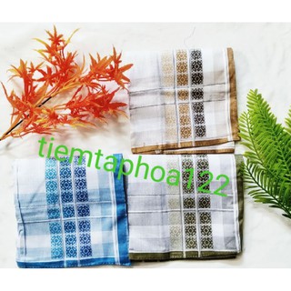 Khăn mùi xoa nam khăn tay nam nữ hoa văn