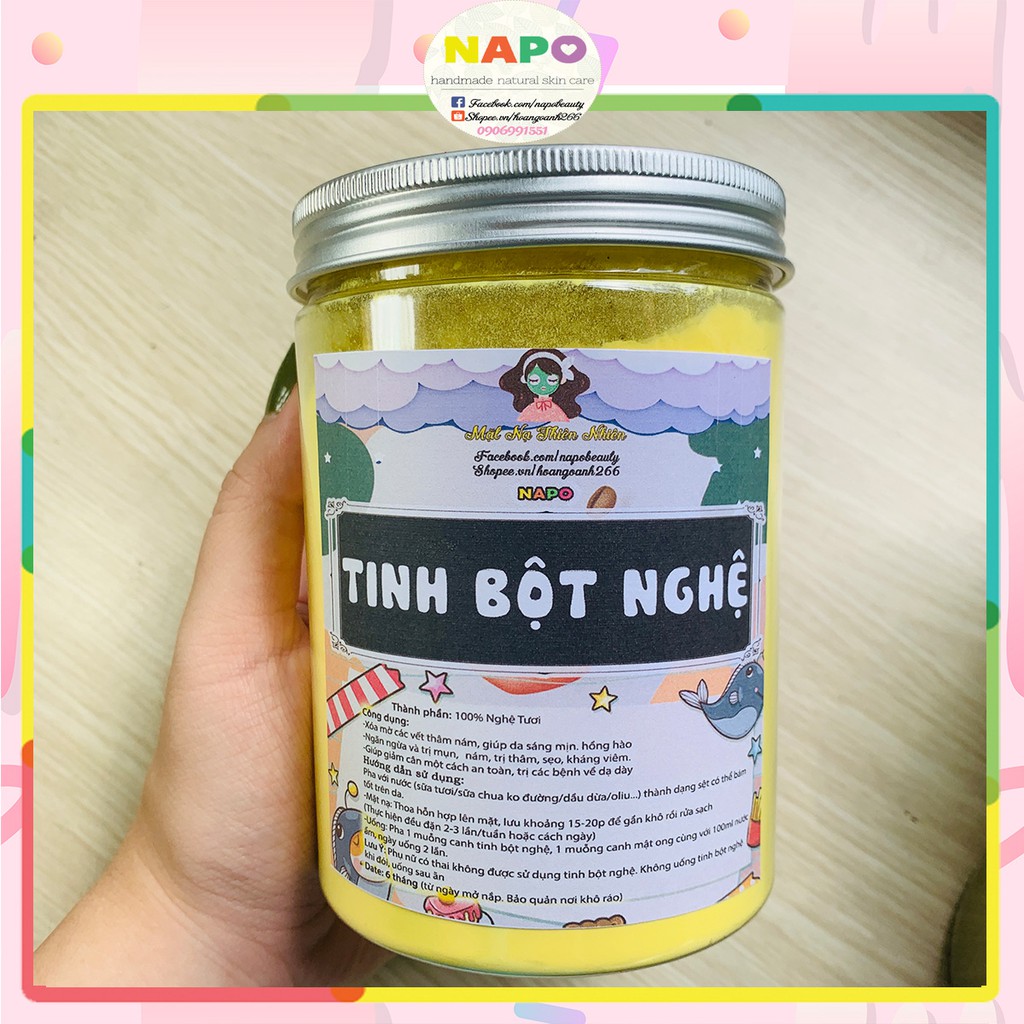 Hũ Mới -16 Loại Bột Thiên Nhiên Handmade