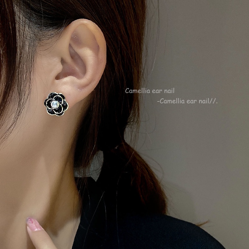 Bông Tai Hình Hoa Phong Cách Hàn Quốc Xinh Xắn Cho Nữ