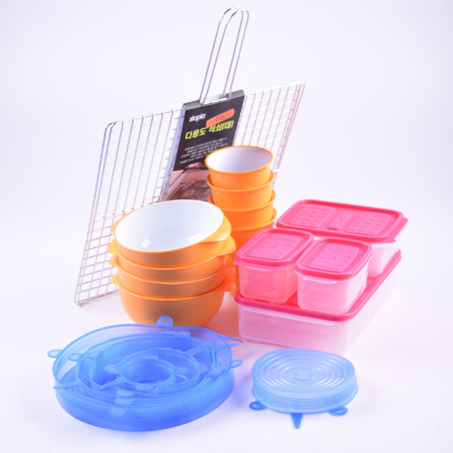 &quot;&quot; Siêu hời&quot;&quot; - Combo nhà bếp tiện dụng cho gia đình - Bộ đồ dùng giã ngoại BBQ ngoài trời-BBQ Party SET