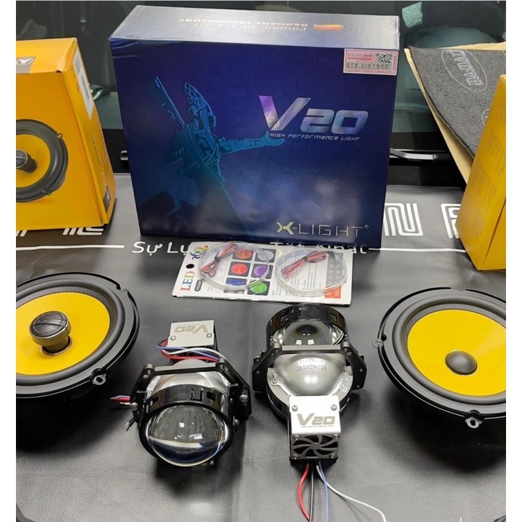 ĐÈN TĂNG SÁNG BI LED X-LIGHT V20 NEW 2021