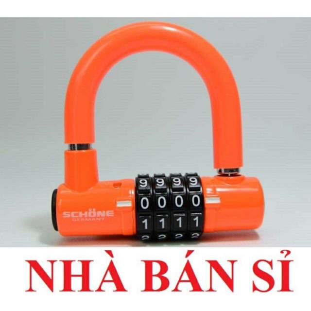 Ổ khóa 4 số chống trộm Schone cao cấp