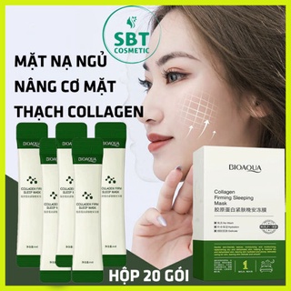 Mặt Nạ Ngủ Thạch Collagen  - Nâng Cơ Bổ Sung Collagen Cấp Nước Dưỡng Ẩm Căng Bóng, Thu nhỏ lỗ chân