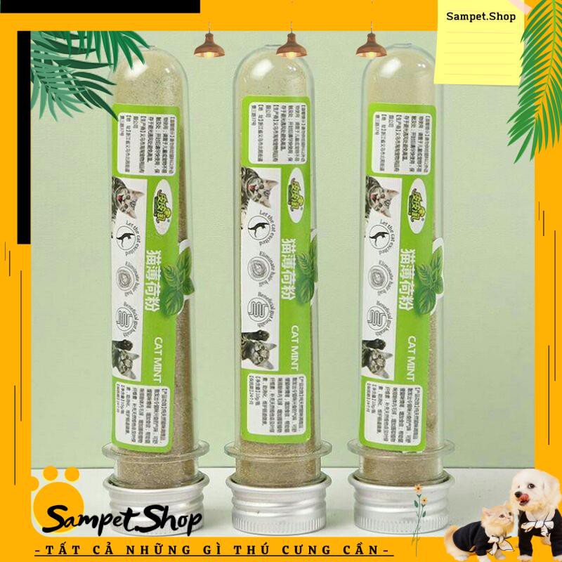 Ống cỏ canip cho mèo 0