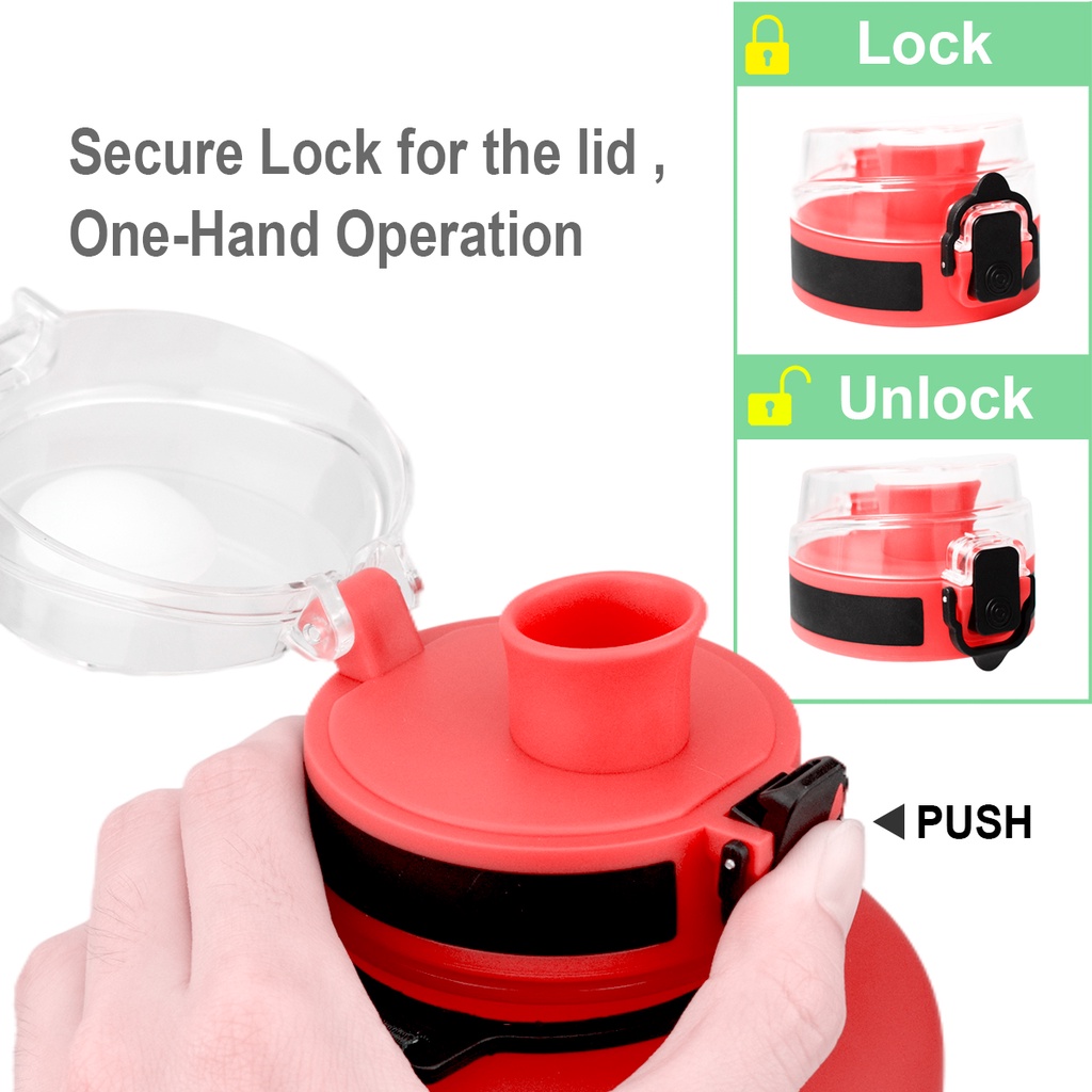 Bình nước QuiFit bằng nhựa tritan hình bầu dục phù hợp cho tập thể thao/ hoạt động ngoài trời 2l