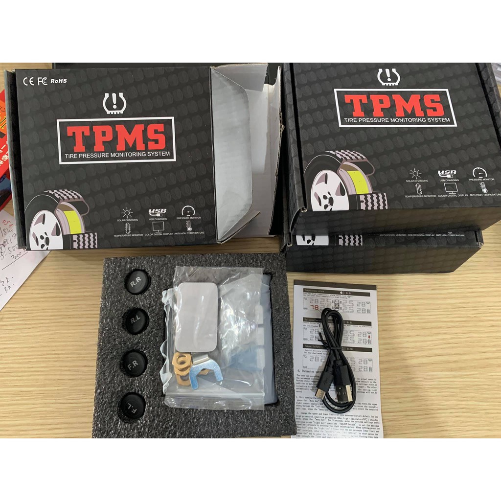 Cảm biến áp suất lốp ô tô xe hơi TPMS bản QUỐC TẾ  Cao Cấp Van Ngoài | CHÍNH HÃNG | BH 1 Năm | 1 Đổi 1 30 Ngày