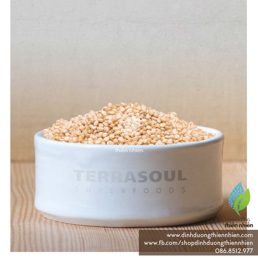 [100g] Diêm Mạch Trắng Hữu Cơ Terrasoul Organic White Quinoa