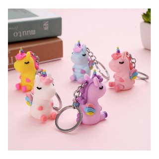 HCM - Móc gắn chìa khóa điện thoại hoạt hình kỳ lân siêu Kute