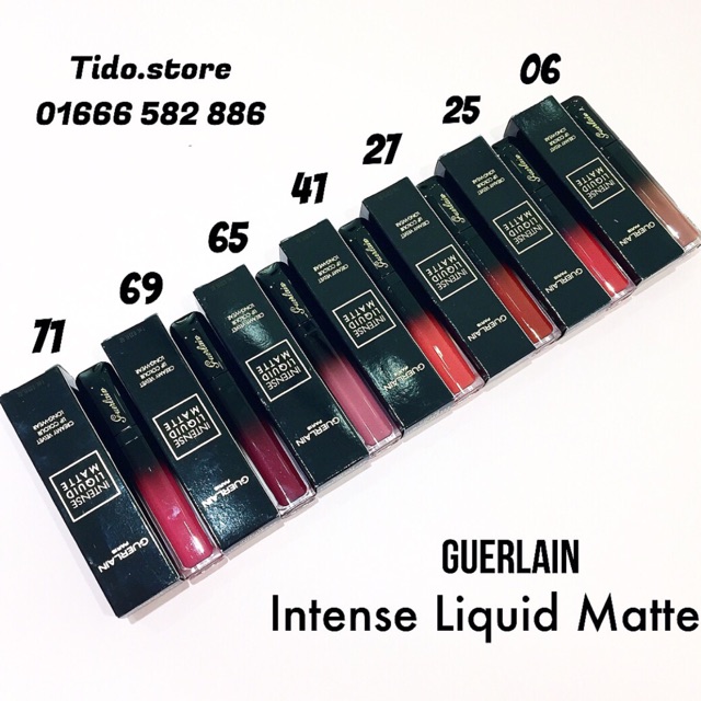 GUERLAIN - Son Kem Lì Intense Liquid Matte