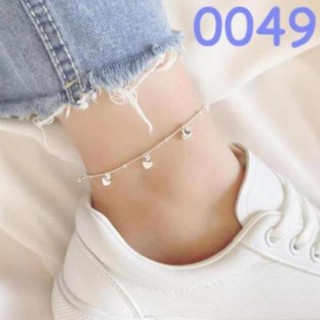 Lắc chân bằng bạc đi biển thời trang cho nữ ANHND8
