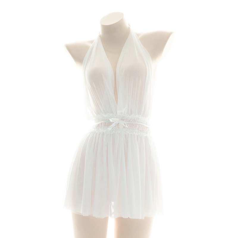 Đầm Ngủ Hai Dây Vải Voan Xuyên Thấu Phong Cách Hy Lạp Quyến Rũ | BigBuy360 - bigbuy360.vn