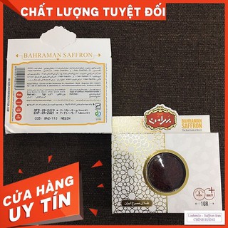 [FLASH SALE] COMBO 2 Hộp 1Gam Nhụy Hoa Nghệ Tây BAHRAMAN SAFFRON Super Negin Trắng