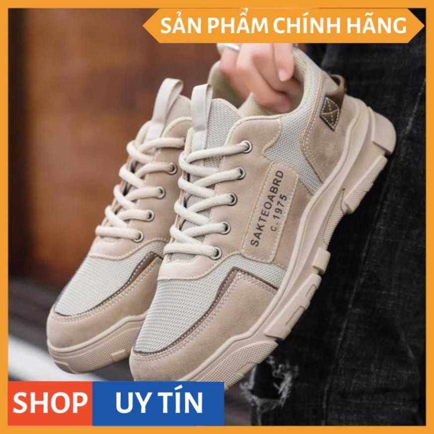 Giày Sneaker Nam TKT-MS37 Giày Thể Thao Nam Siêu Thoáng Khí Kiểu Dáng Trẻ Trung Chính Hãng TKT STORE Size (39-43)