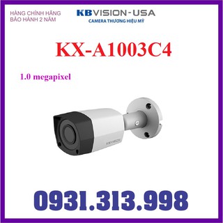 Camera KBVISION KX-A1003C4 (CVI, TVI, AHD, Analog)