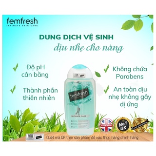 Dung dịch vệ sinh phụ nữ cao cấp femfresh wash 150ml 250ml - ảnh sản phẩm 5