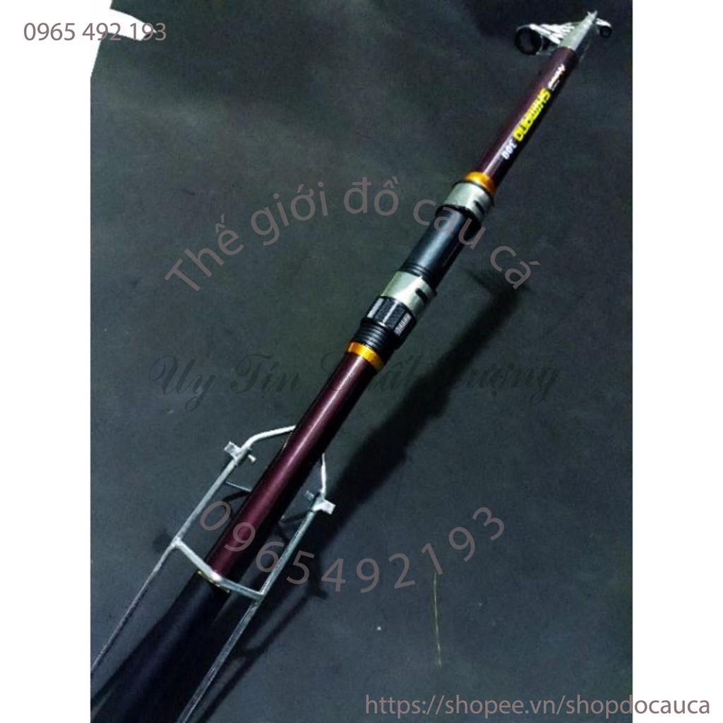 Cần câu lục rút shimano tặng kèm cây chống cần ( rẻ vô địch )