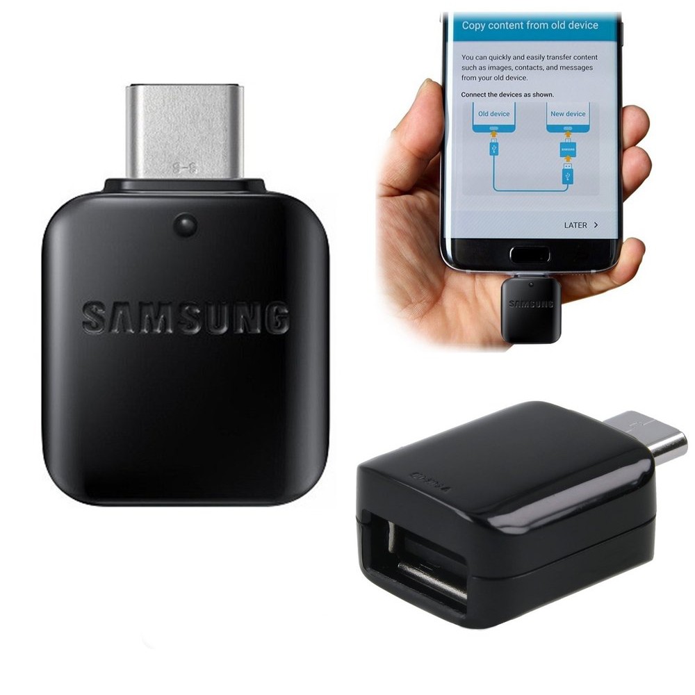Đầu Đọc Thẻ Nhớ Usb 3.0 Type C Otg Cho Samsung Galaxy S8 S9 S10 A80 Note 8 / 9 S20 Ori