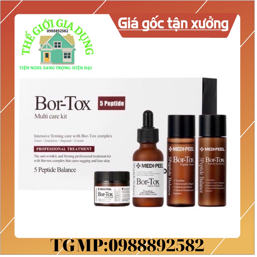 Set Dưỡng MEDIPEEL BORTOX PEPTIDE CREAM Căng Bóng Chống Lão Hóa -  thegioimypham1