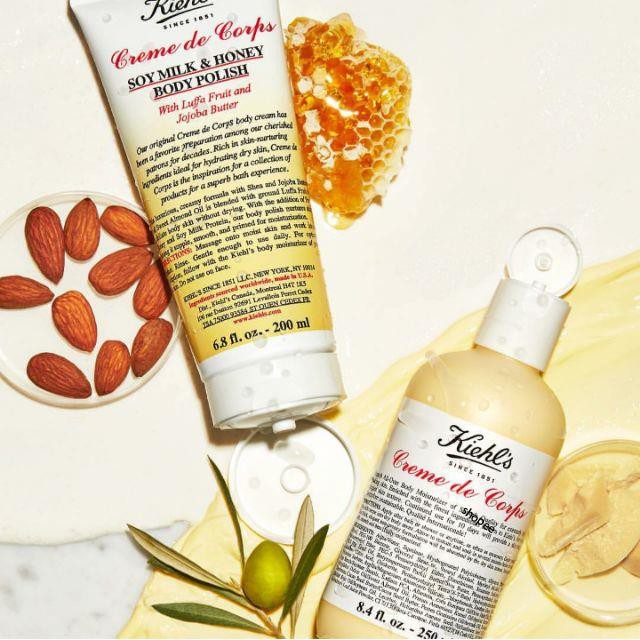 KIEHL'S KEM TẨY TẾ BÀO CHẾT BODY CREME DE CORPS