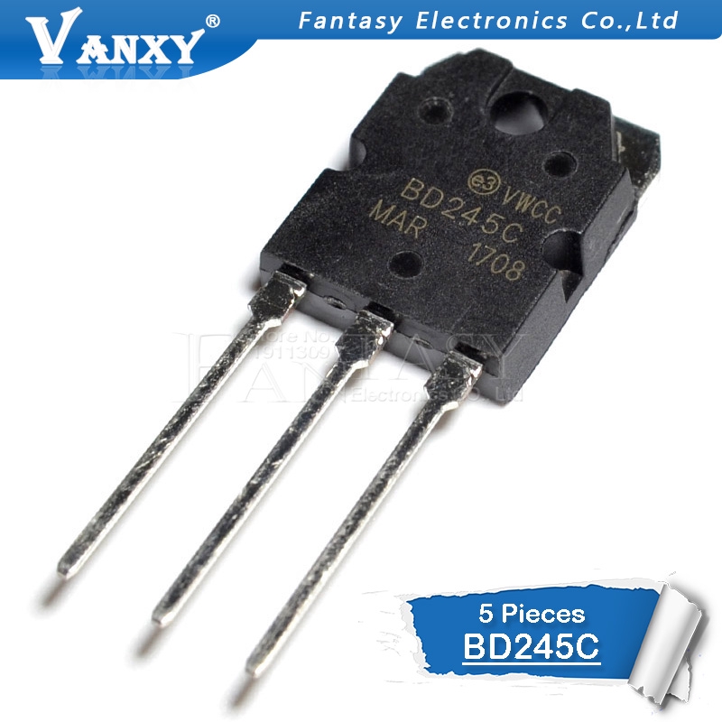 Bộ 5 Linh Kiện Điện Tử Bd245C To-3P Bd245 To3P To-247