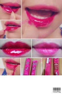 Son xăm Berrisom #Bubble pink Chu my lip tint pack chính hãng