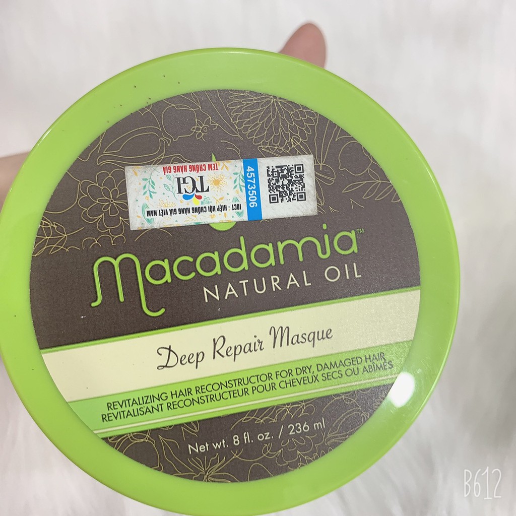 KEM HẤP PHỤC HỒI MACADAMIA - DEEP REPAIR MASQUE (MỸ) 236ML - 470ML (HÀNG CHÍNH HÃNG)