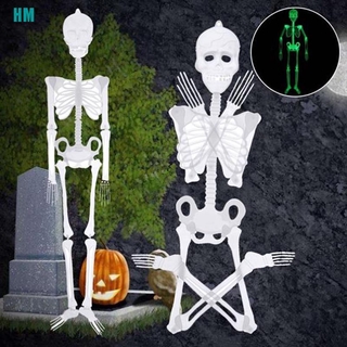 WOADA1 Bộ Xương Phát Quang 2D Trang Trí Halloween