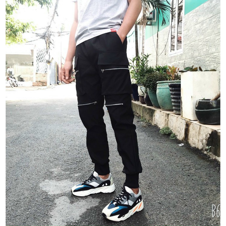 QUẦN JOGGER CÓ DÂY KHÓA KÉO HOT TREND