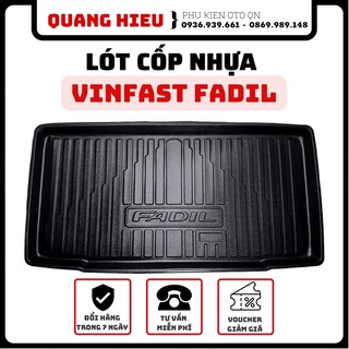 Lót cốp nhựa Vinfast Fadil hàng loại 1 dày, không mùi, chuẩn phom