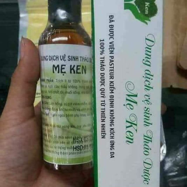 dung dịch vệ sinh thảo dược mẹ ken