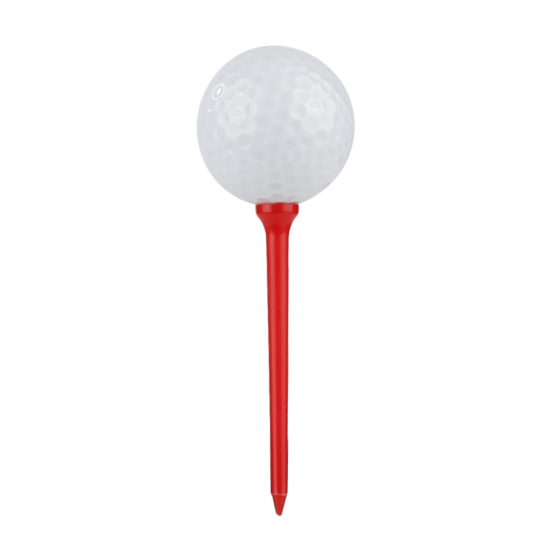 Set 100 cây tee chơi gôn bằng nhựa nhiều màu sắc 83mm