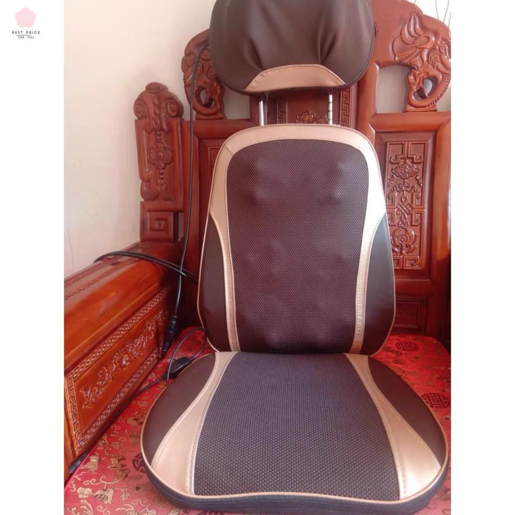 Ghế massage thư giãn toàn thân, có hồng ngoại (ẢNH THẬT) ☑️ máy massage đấm lưng