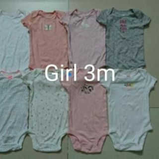 Combo 8 bộ áo liền quần bé gái