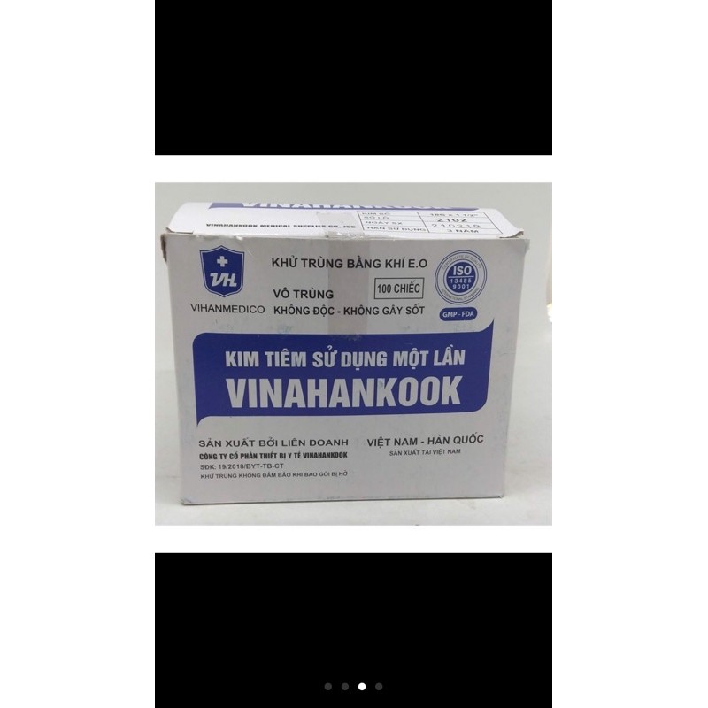 KIM LẤY THUỐC 18G , 20G, 23G, 25G - hộp 100c