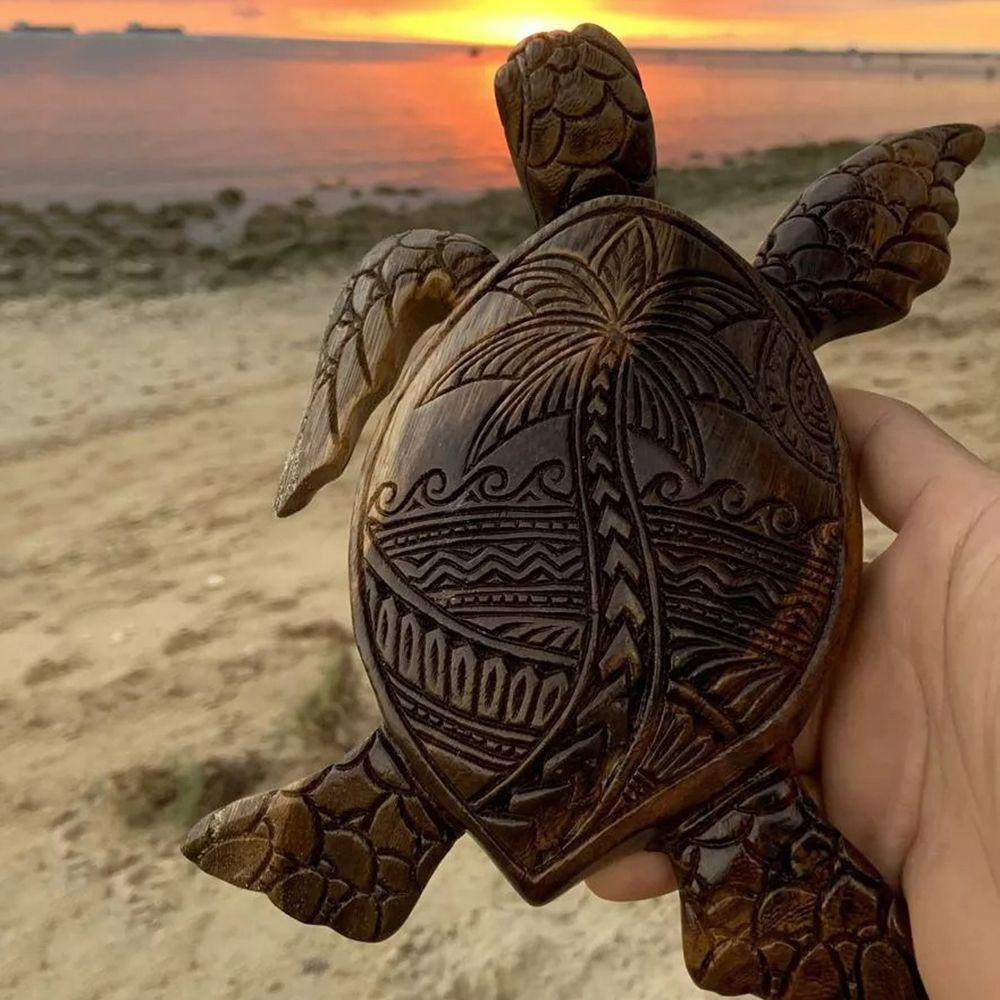 YIYU Chú Rùa Biển Bằng Nhựa Resin Chống Nước Sống Động Như Thật