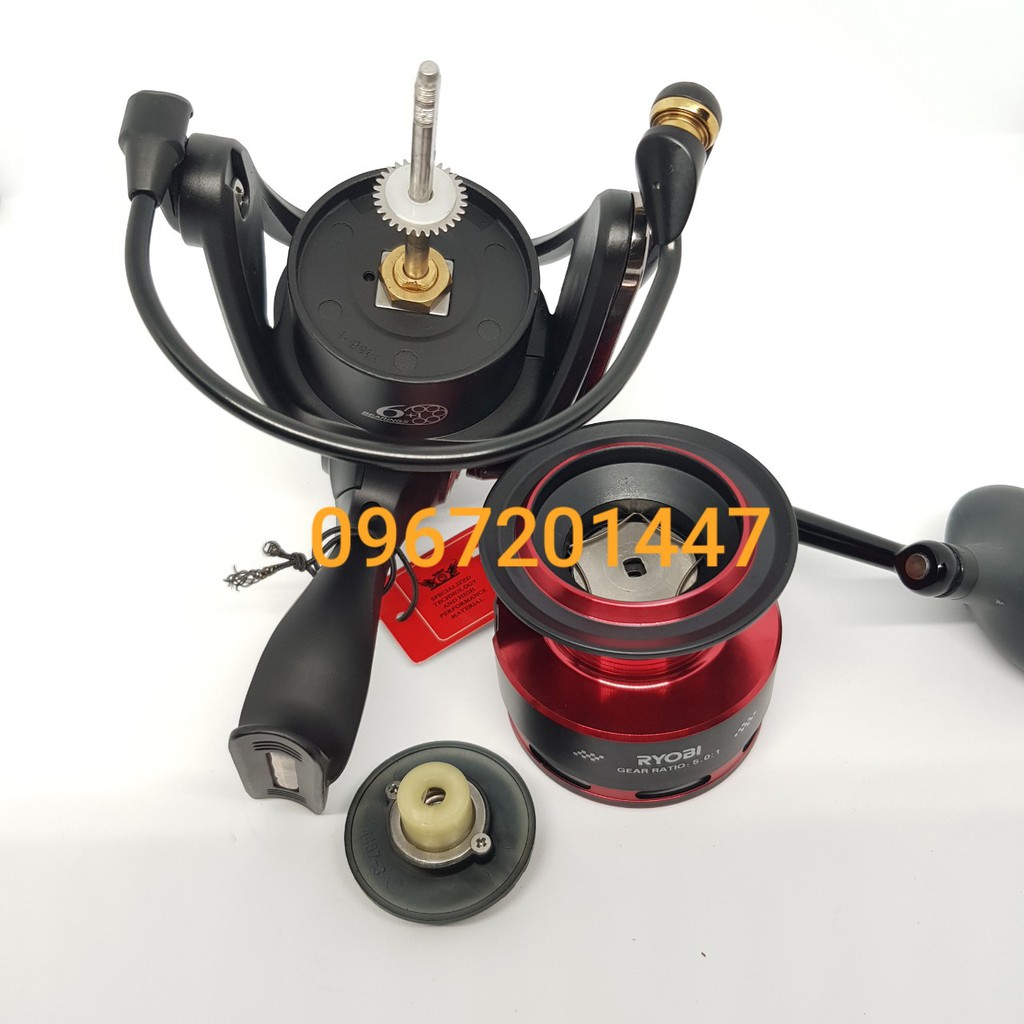 Máy câu cá Ryobi Smap 7000, 8000 hàng chính hãng